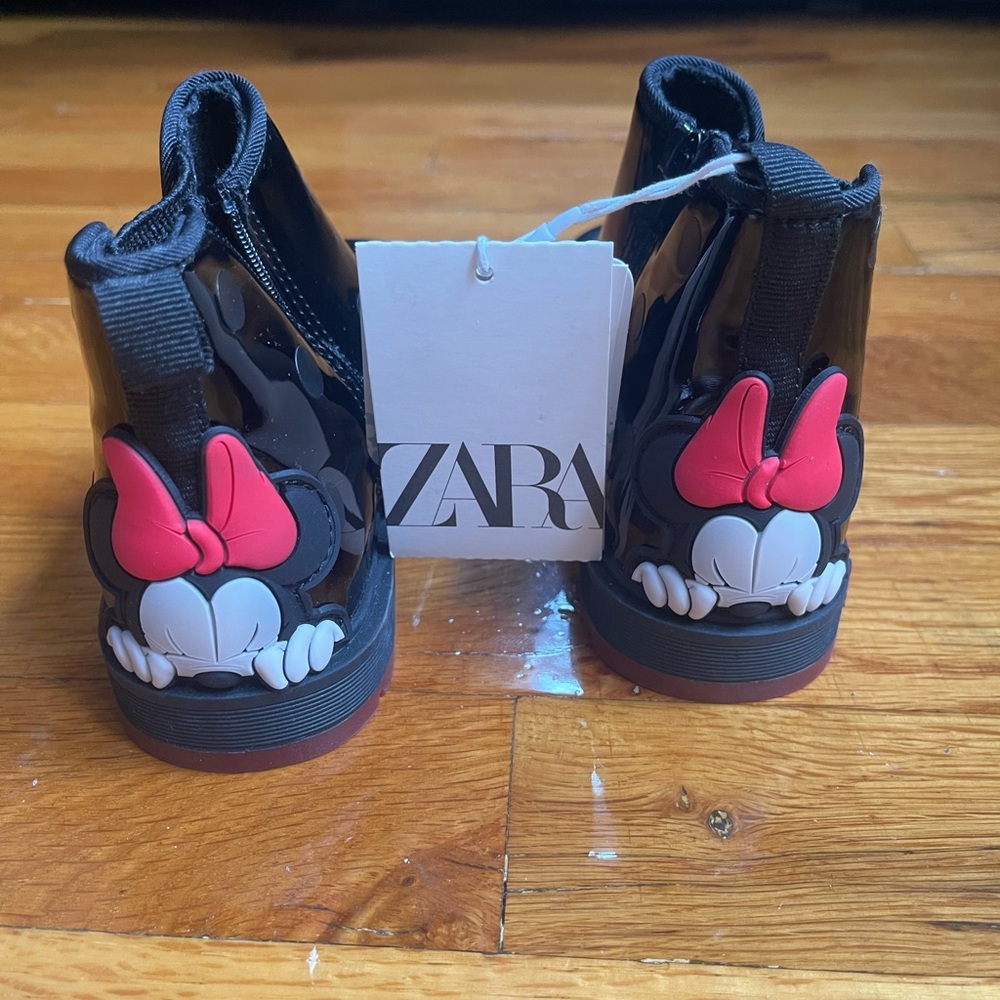 Zara Minni Mouse Kids Booties